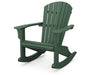 POLYWOOD Seashell Rocking Chair in Green image