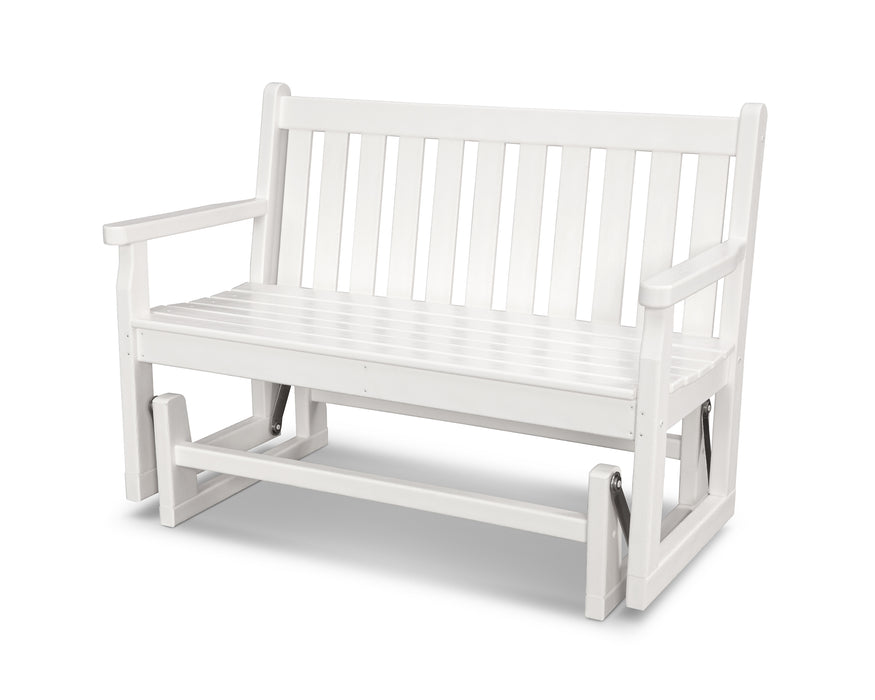 POLYWOOD Traditional Garden 48" Glider in White