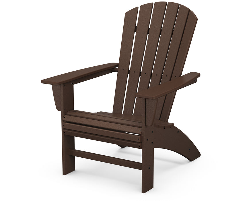 POLYWOOD Nautical Curveback Adirondack Chair in Mahogany image