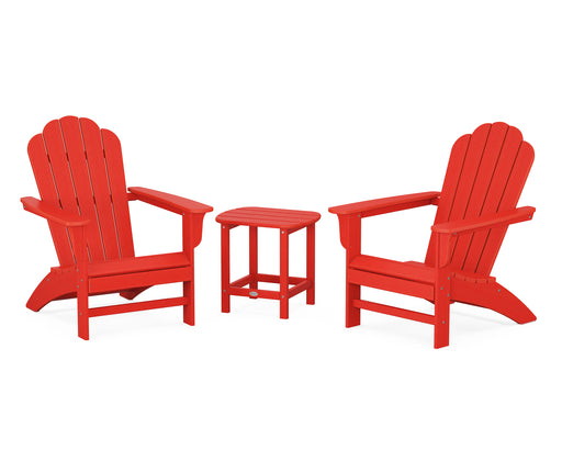 Country Living Country Living Adirondack Chair 3-Piece Set in Sunset Red image