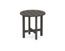 POLYWOOD Round 18" Side Table in Vintage Coffee image