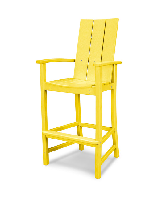 POLYWOOD Modern Adirondack Bar Chair in Lemon image