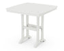 POLYWOOD Nautical Trestle 37" Counter Table in Vintage White image