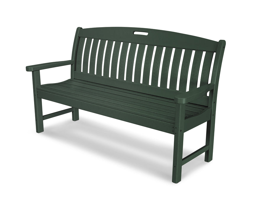 POLYWOOD Nautical 60" Bench in Green image