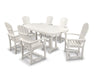 POLYWOOD Palm Coast 7-Piece Dining Set in White image