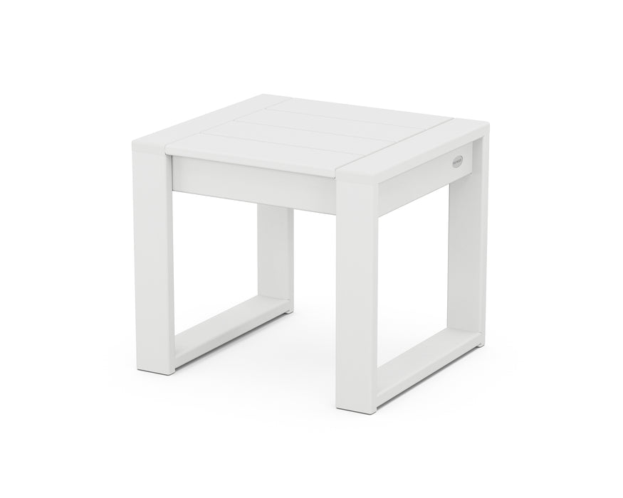 POLYWOOD EDGE End Table in White image