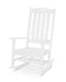 POLYWOOD Nautical Porch Rocking Chair in White image