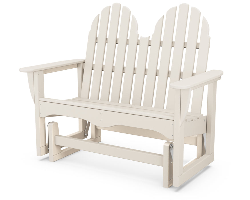 POLYWOOD Classic Adirondack 48" Glider in Sand