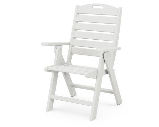 POLYWOOD Nautical Highback Chair in Vintage White image