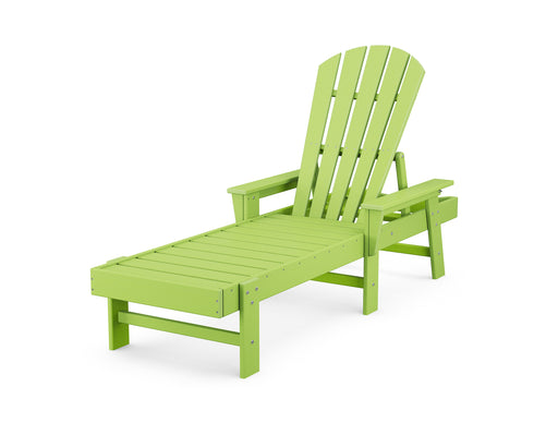 POLYWOOD South Beach Chaise in Lime image