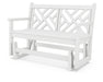POLYWOOD Chippendale 48" Glider in White image