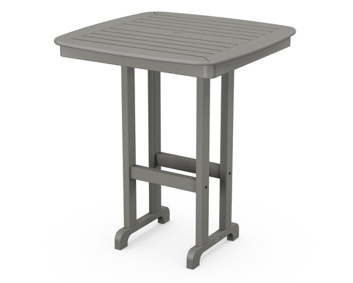 POLYWOOD Nautical 37" Bar Table in Slate Grey image