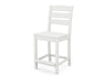 POLYWOOD Lakeside Counter Side Chair in Vintage White image