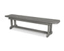 POLYWOOD Park 72" Harvester Backless Bench in Slate Grey image