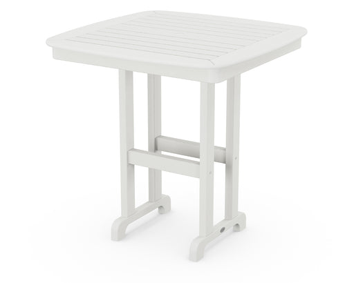 POLYWOOD Nautical 37" Counter Table in Vintage White image