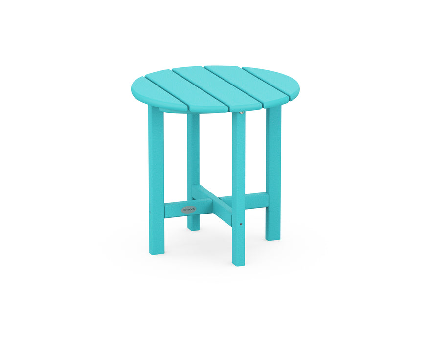 POLYWOOD Round 18" Side Table in Aruba image