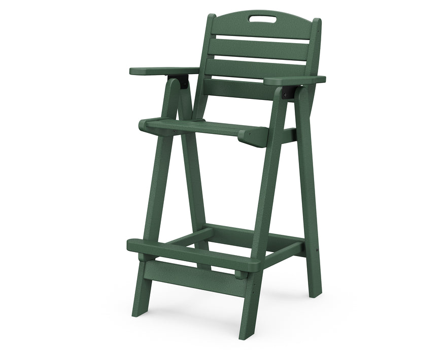 POLYWOOD Nautical Bar Chair in Green image