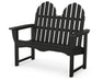 POLYWOOD Classic Adirondack 48" Bench in Black image