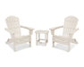 POLYWOOD South Beach 3-Piece Folding Adirondack Set in Sand image