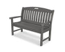 POLYWOOD Nautical 48" Bench in Slate Grey image