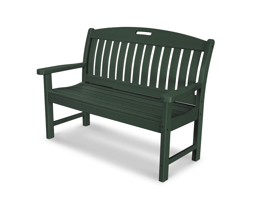 POLYWOOD Nautical 48" Bench in Green image