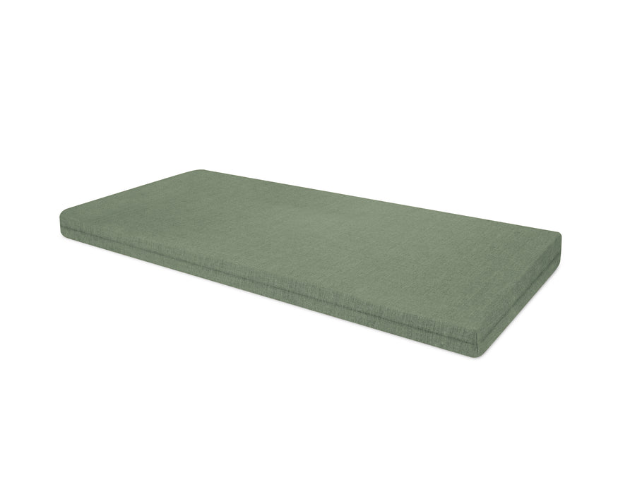 POLYWOOD Seat Cushion - 18.5"D x 43.5"W x 2.5"H in Cast Sage image