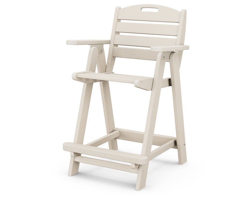 POLYWOOD Nautical Counter Chair in Sand image