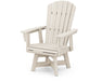 POLYWOOD Nautical Curveback Adirondack Swivel Dining Chair in Sand image