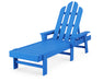POLYWOOD Long Island Chaise in Pacific Blue image