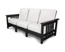 POLYWOOD Mission Sofa in Black / Bird's Eye image