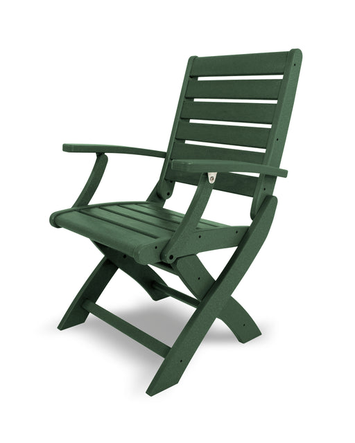 POLYWOOD Signature Folding Chair in Green image