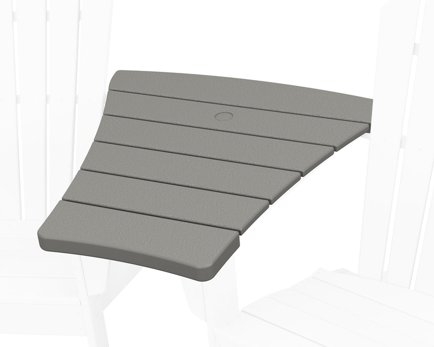 POLYWOOD Angled Adirondack Connecting Table in Slate Grey image