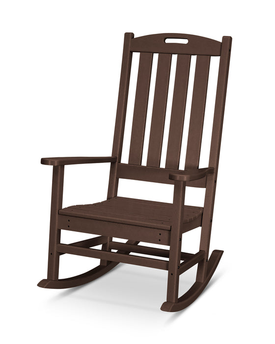 POLYWOOD Nautical Porch Rocking Chair in Mahogany image