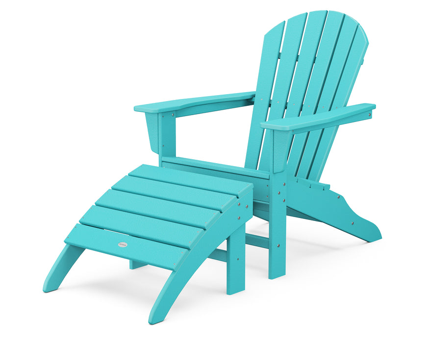 POLYWOOD South Beach Adirondack 2-Piece Set in Aruba image