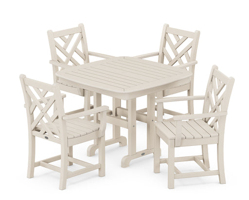 POLYWOOD Chippendale 5-Piece Dining Set in Sand image