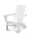 POLYWOOD Modern Folding Adirondack in White image