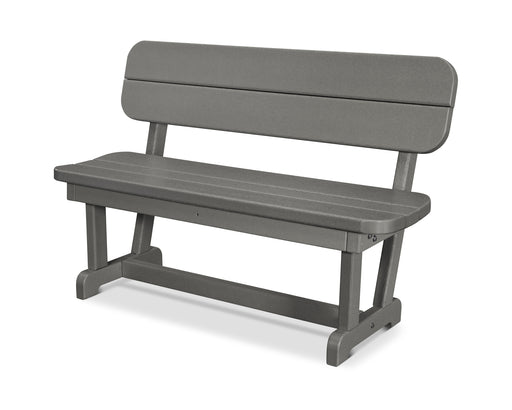 POLYWOOD Park 48" Bench in Slate Grey image