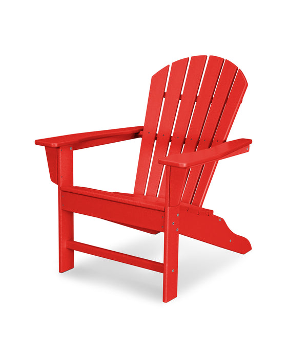 POLYWOOD South Beach Adirondack in Sunset Red