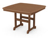 POLYWOOD Nautical 44" Dining Table in Teak image