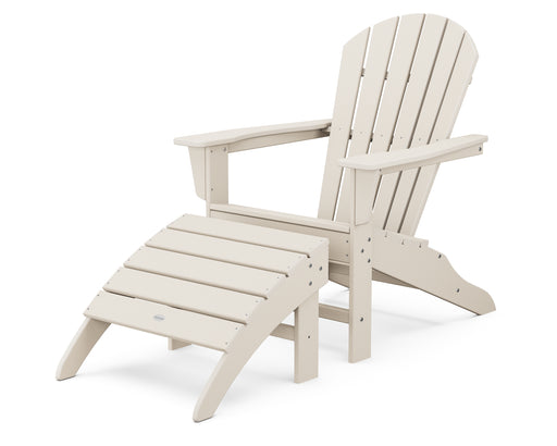 POLYWOOD South Beach Adirondack 2-Piece Set in Sand image