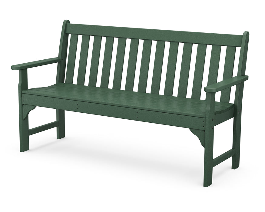 POLYWOOD Vineyard 60" Bench in Green