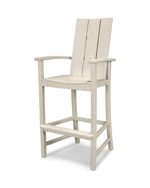 POLYWOOD Modern Adirondack Bar Chair in Sand image