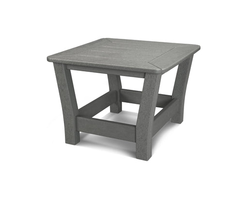 POLYWOOD Harbour Slat End Table in Slate Grey image