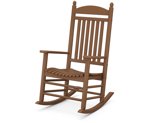 POLYWOOD Jefferson Rocking Chair in Teak image