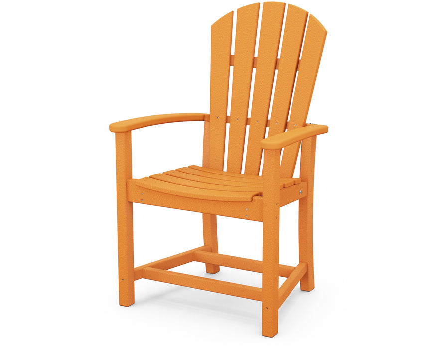 POLYWOOD Palm Coast Upright Adirondack Chair in Tangerine