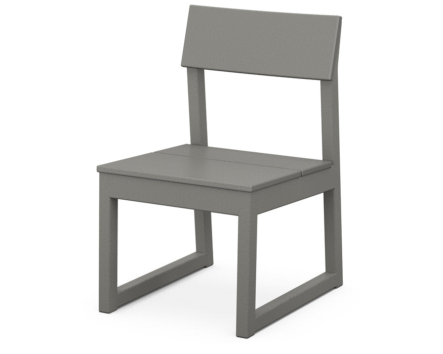 POLYWOOD EDGE Dining Side Chair in Slate Grey image