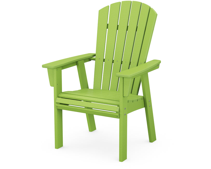 POLYWOOD Nautical Curveback Upright Adirondack Chair in Lime image