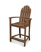 POLYWOOD Classic Adirondack Counter Chair in Teak image