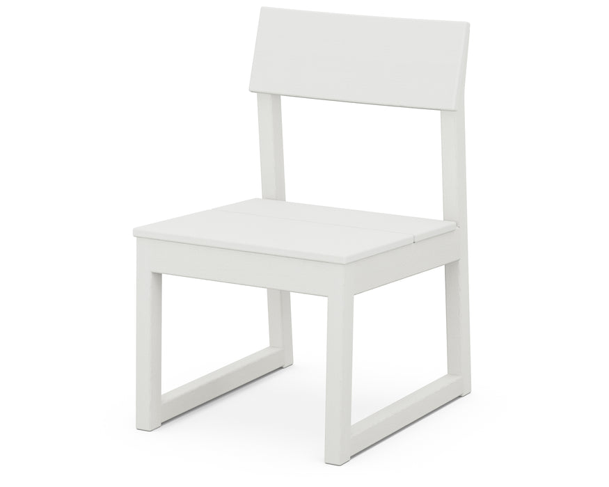 POLYWOOD EDGE Dining Side Chair in Vintage White image