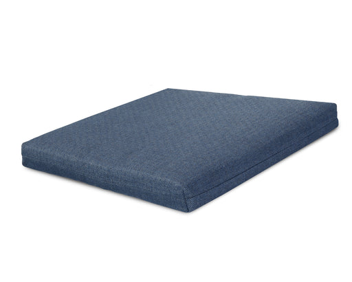 POLYWOOD Seat Cushion - 18.5"D x 21"W x 2.5"H in Sancy Denim image